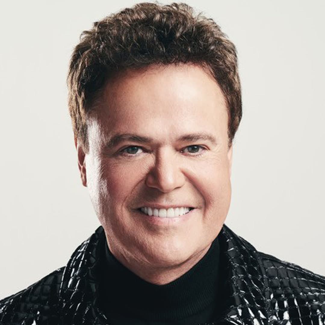 Donny Osmond headshot.